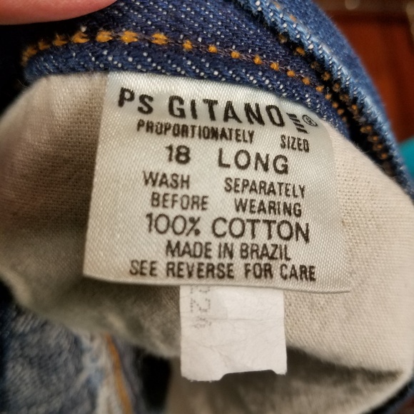 Vintage plus PS Gitano dark blue mom jeans - Picture 4 of 4